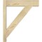 Ekena Millwork Traditional Block Rough Sawn Outlooker, Douglas Fir, 6"W x 24"D x 28"H OUT06X24X28TRA05RDF - alternate 4
